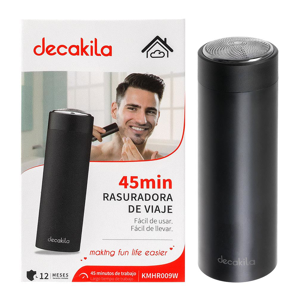 Електрическа самобръсначка портативна DECAKILA, Ф 30 мм, 450 mAh батерия
