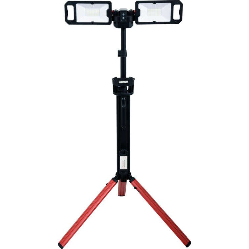 LED прожектор със статив YATO, 5000 lm