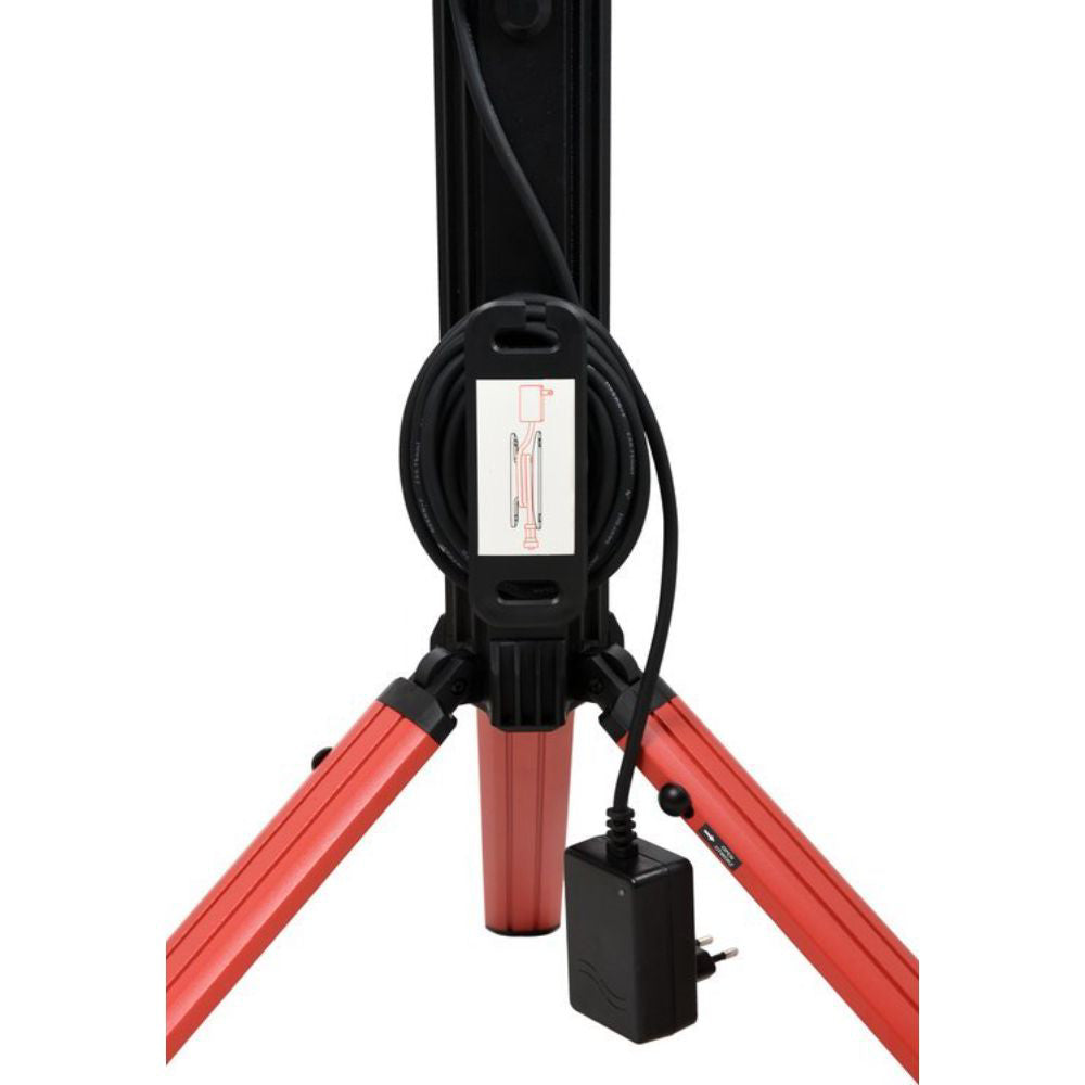 LED прожектор със статив YATO, 5000 lm