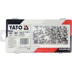 Комплект стопорни гайки М4 - М12 YATO, 146 броя