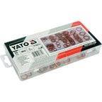 Комплект медни О-пръстени YATO, 95 броя