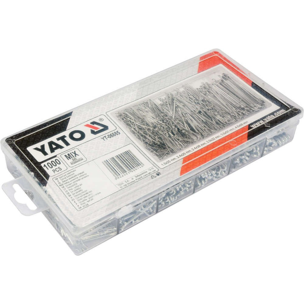 Комплект шплентове YATO, 1000 броя