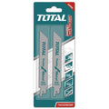 Нож за саблен трион TOTAL, HSS, метал, 18TPI, 2 бр