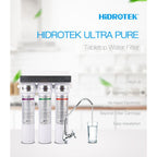 Филтрираща система за вода с 3 филтъра PP+UF+CTO, HIDROTEK KUF-3