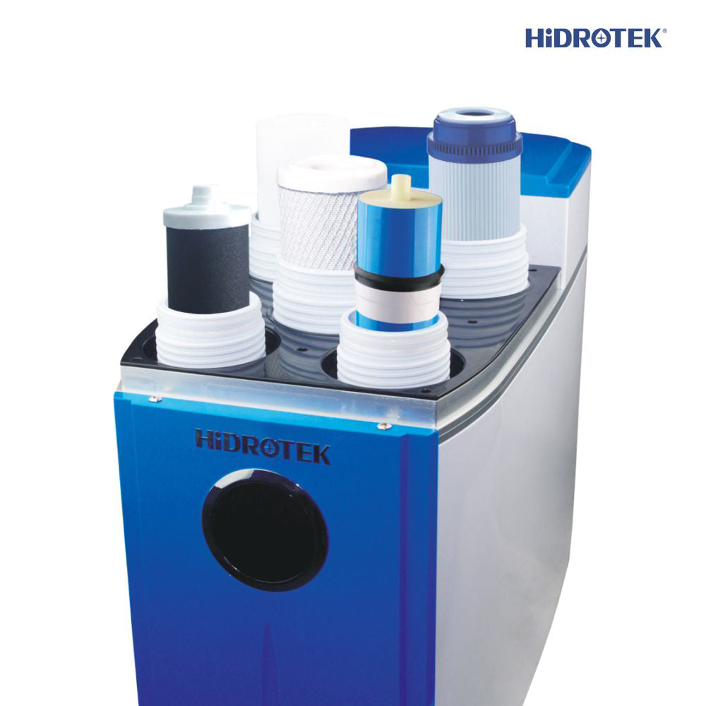 Система за филтриране на вода с обратна осмоза RO, HIDROTEK RO-50G-N03, 190 л/ден, синя