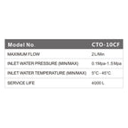 CTO филтър с активен въглен HIDROTEK CTO-10CF