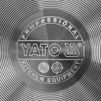 Алуминиев тиган за палачинки с тефлоново покритие Platinum Plus, YATO, 26 см