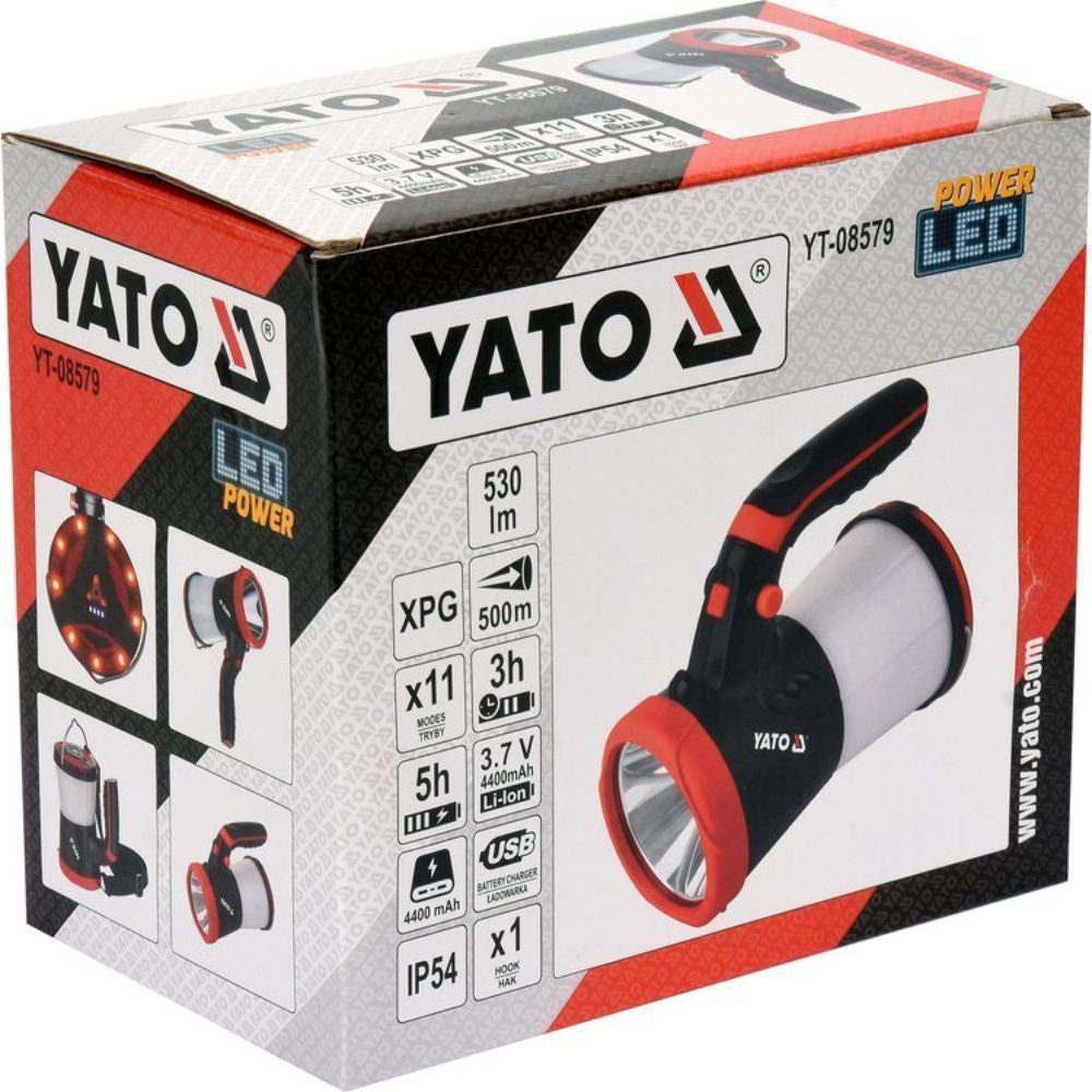 Mултифункционален прожектор YATO, CREE XPG LED, 530 lm