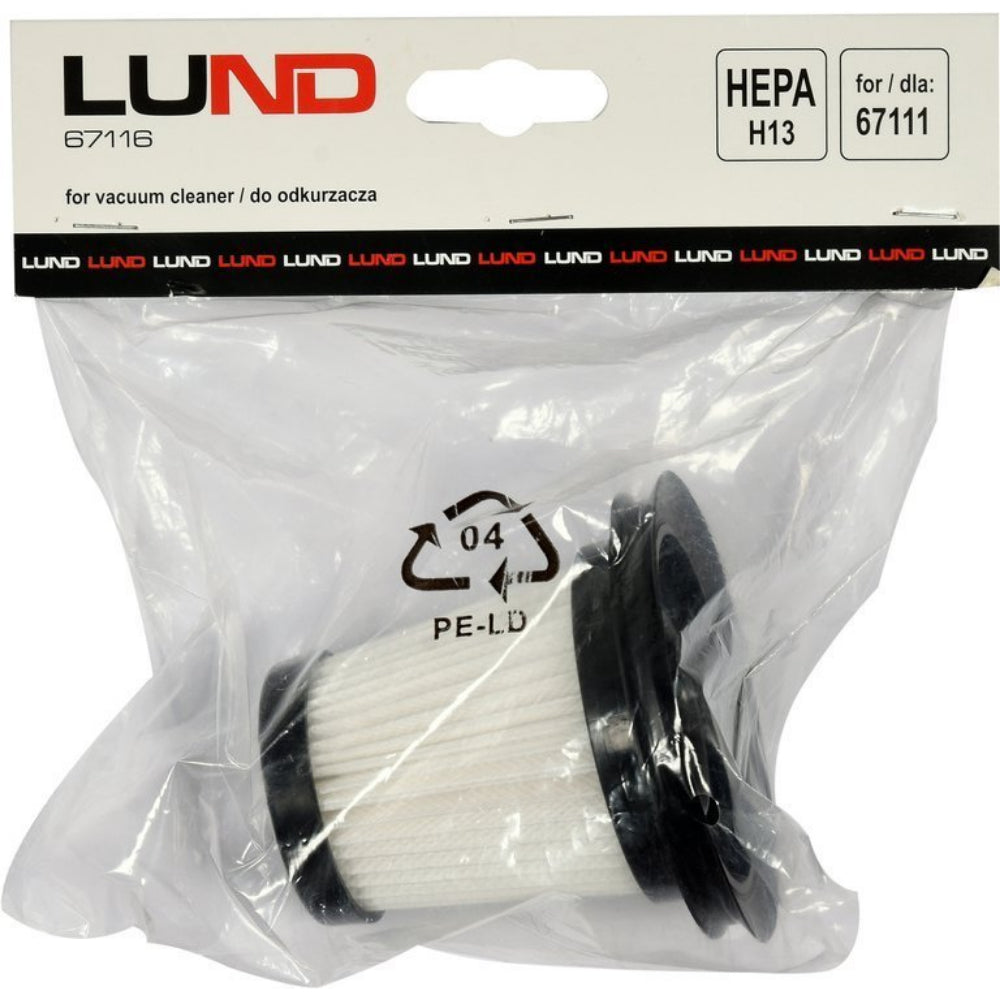 HEPA филтър H13 за прахосмукачки LUND 67111 и 67112