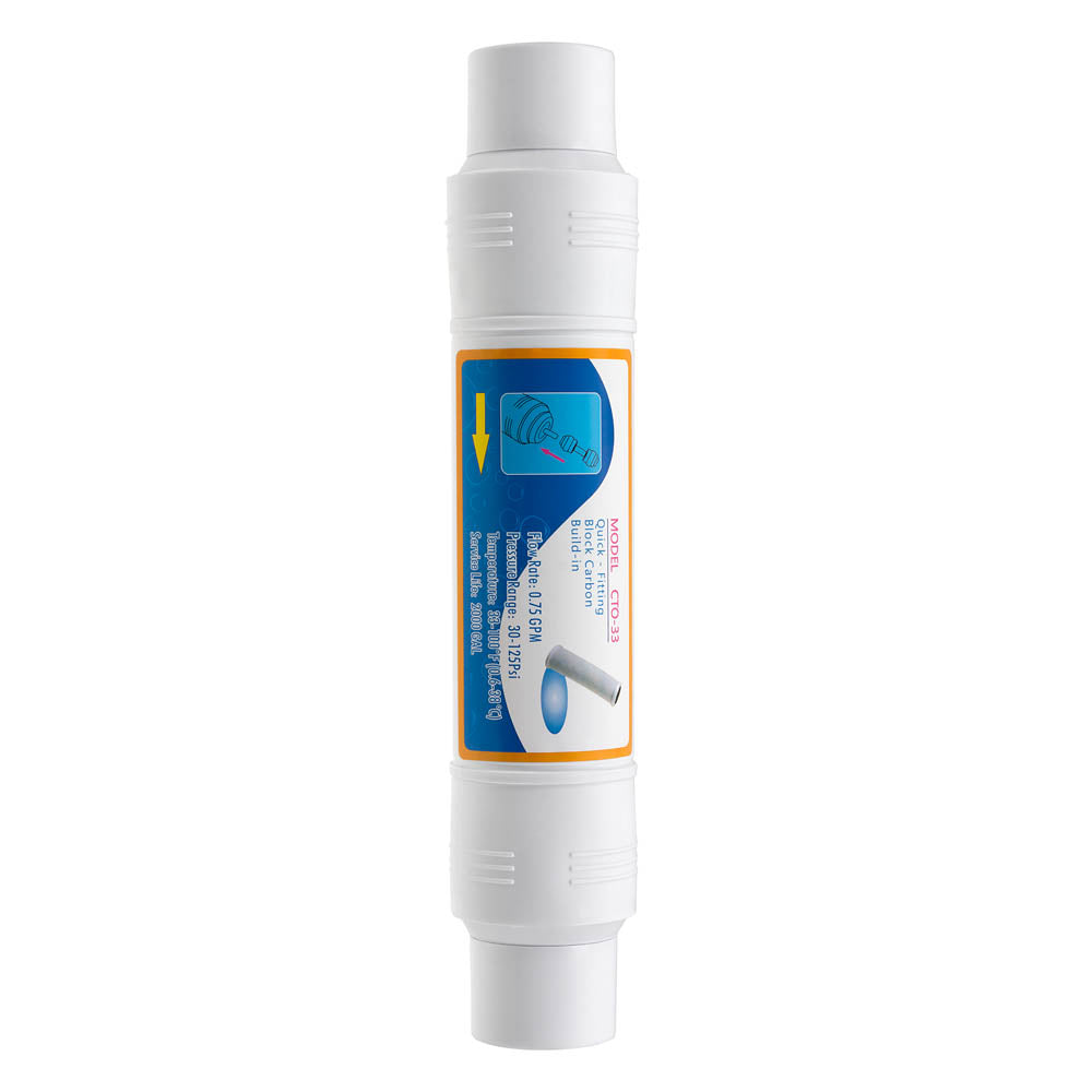 Филтър с активен въглен HIDROTEK CTO-33 1/4"