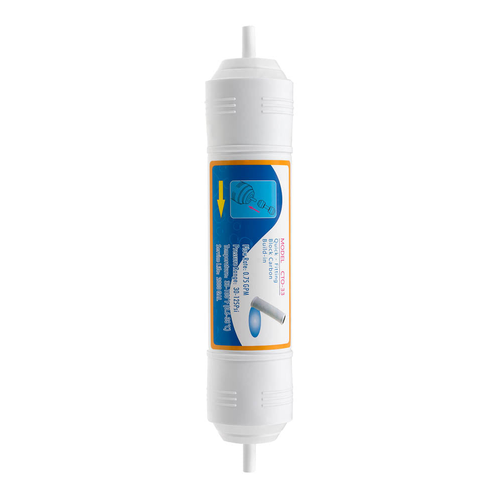 Филтър с активен въглен HIDROTEK CTO-33 1/4"