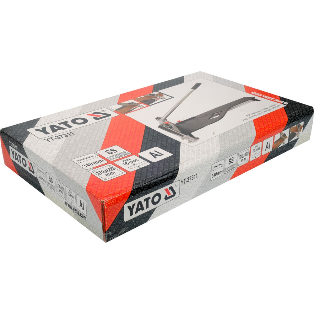 Гилотина за рязане на ламинат YATO, 340 мм