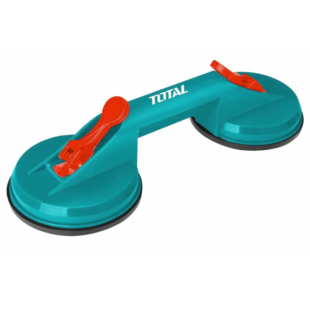 Вакуум лапа TOTAL, двойна, ABS, 50 кг, 2 х Ф 115 мм