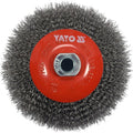 Дисковидна телена четка за ъглошлайф YATO, INOX, Ф 125 мм EURO YT 47612