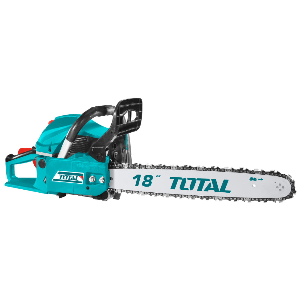 Бензинов верижен трион TOTAL, 2.45 к.с, 45 см, 1.8 kW