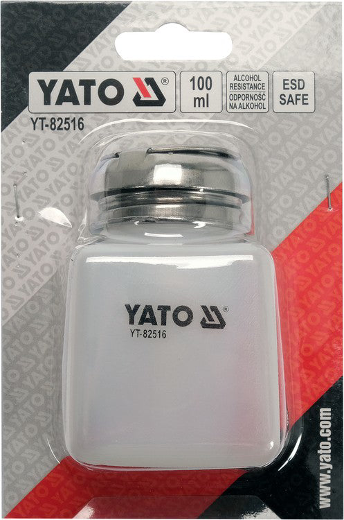 Бутилка с помпа YATO, ESD safe, 100 ml