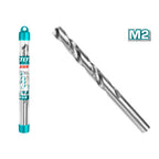Свредло за метал TOTAL Industrial, M2 HSS, DIN 338, Ø 6 x 93 mm