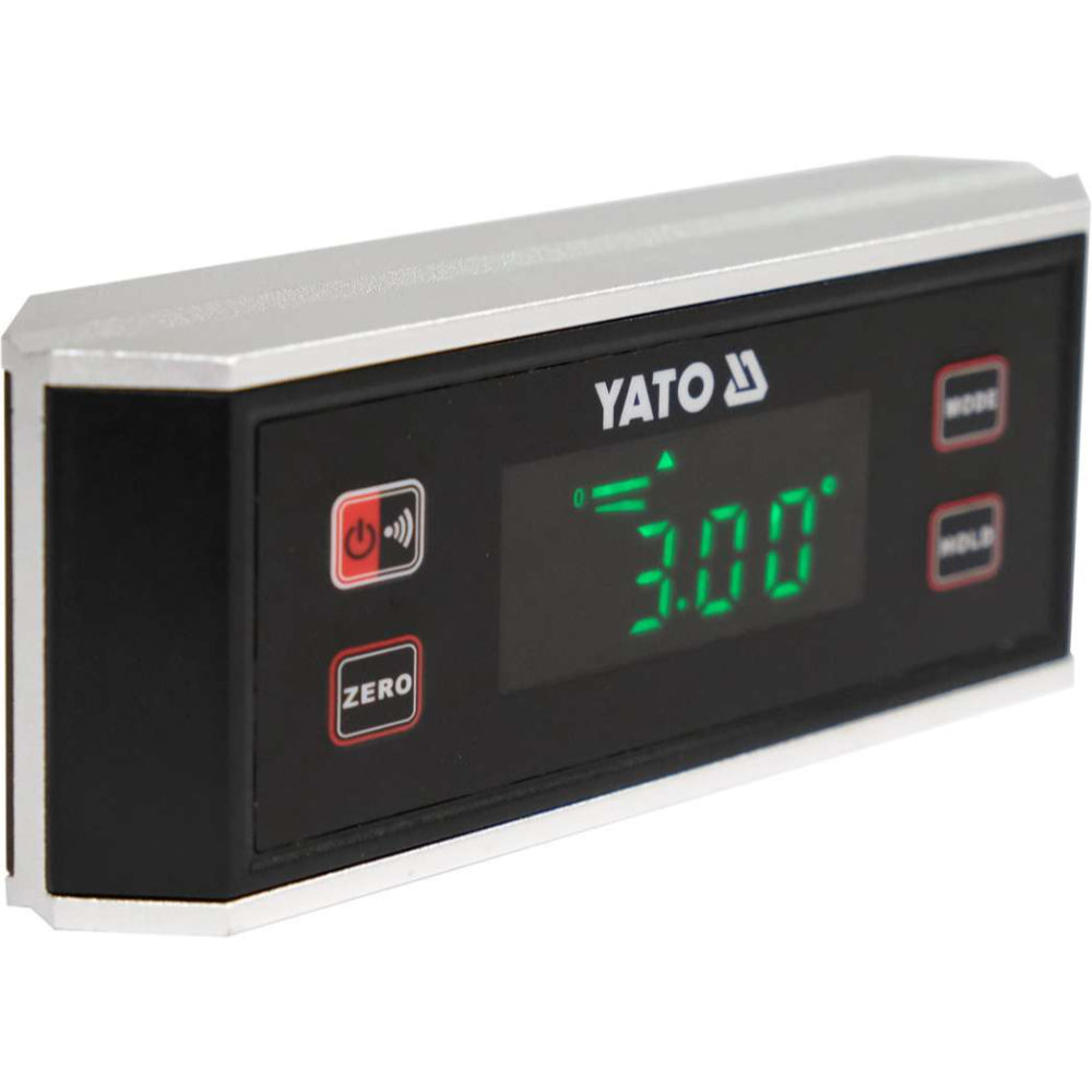 Дигитален нивелир и ъгломер YATO, LED, 150 мм