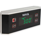 Дигитален нивелир и ъгломер YATO, LED, 150 мм