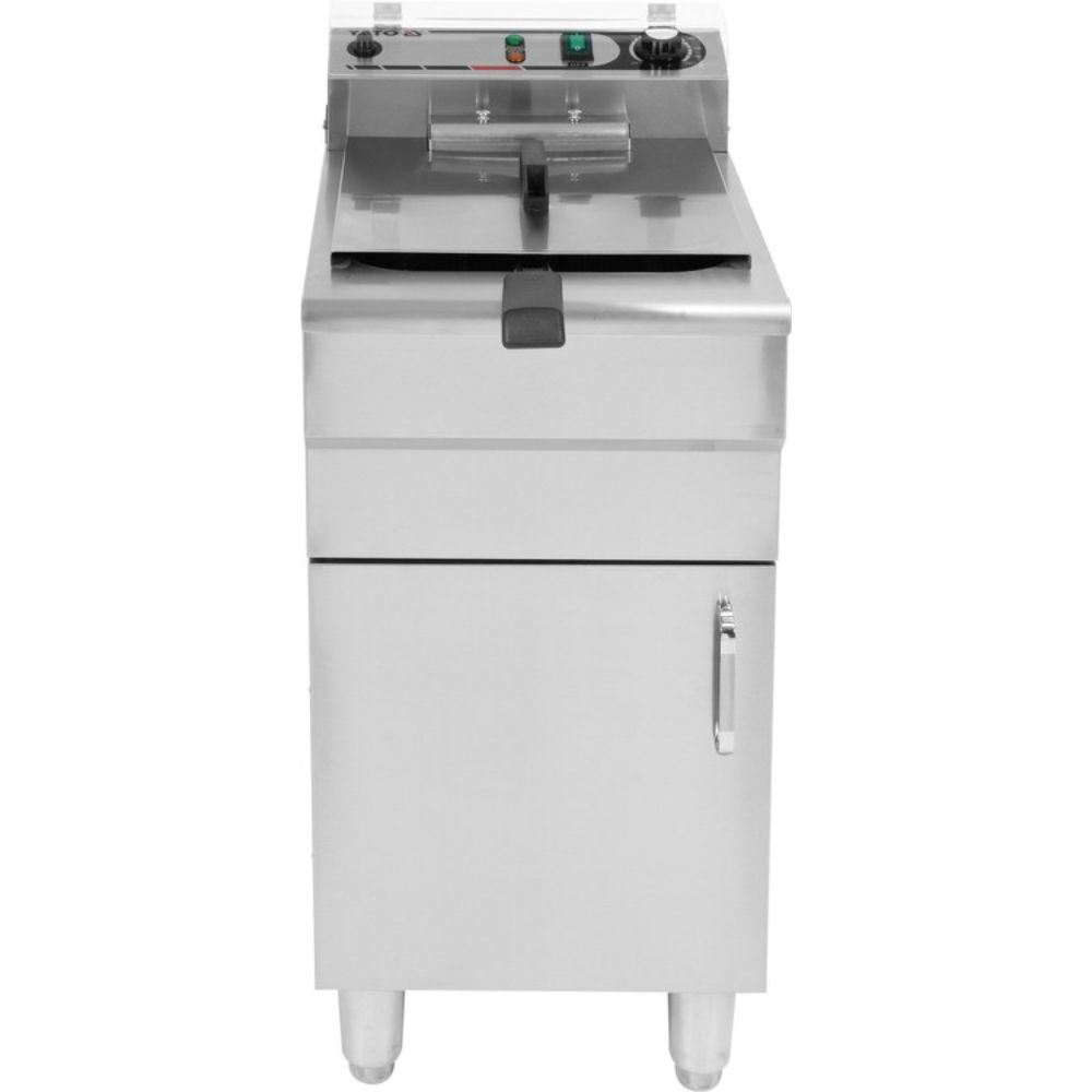 Фритюрник електрически с шкаф YATO, 5 kW, 400 V, 11.5 L