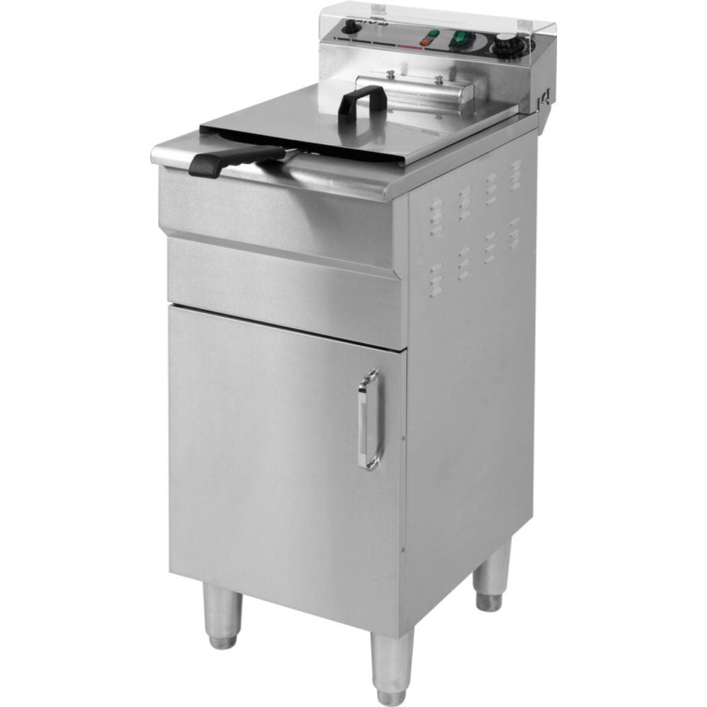 Фритюрник електрически с шкаф YATO, 5 kW, 400 V, 11.5 L