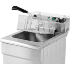 Фритюрник електрически с шкаф YATO, 5 kW, 400 V, 11.5 L
