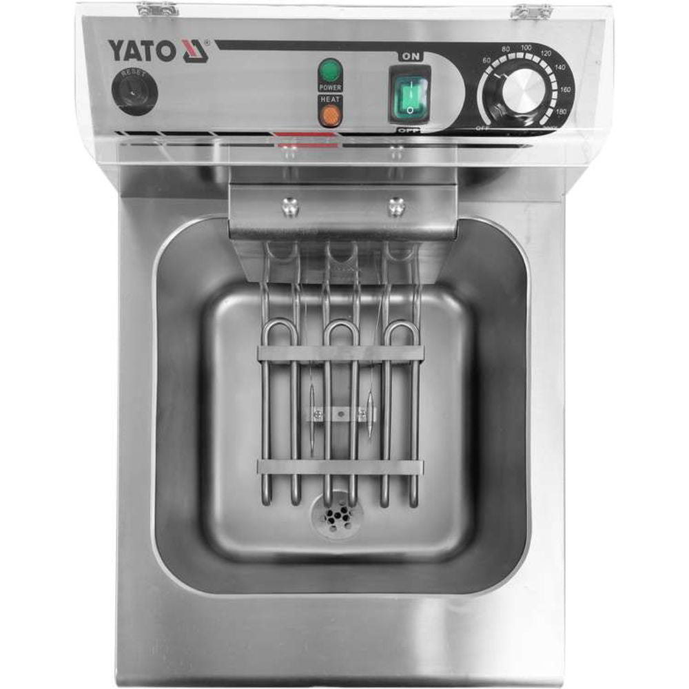 Фритюрник електрически с шкаф YATO, 5 kW, 400 V, 11.5 L