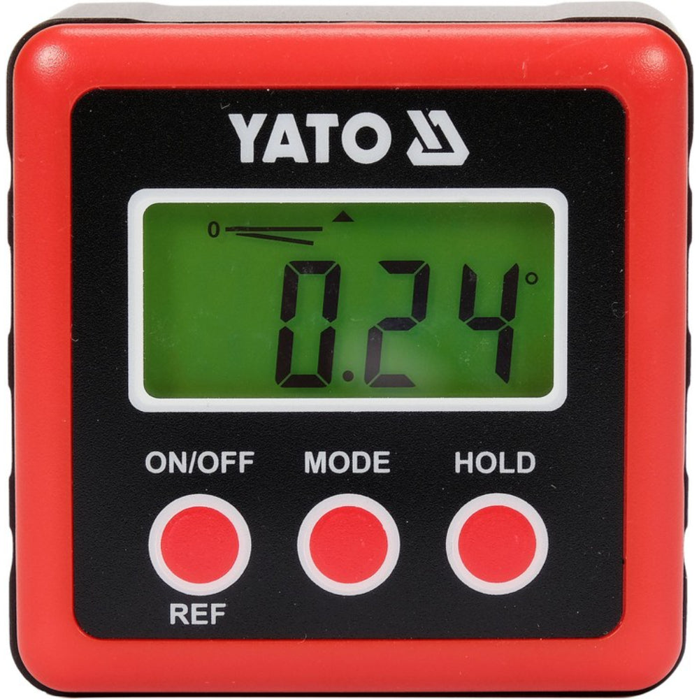 Дигитален нивелир и ъгломер YATO, магнит
