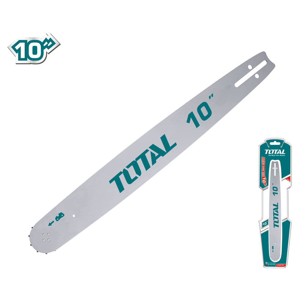 Шина за моторен трион TOTAL, 0.050", 10"