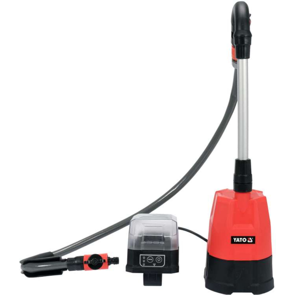 Потопяема помпа за вода YATO, 18V, 165W, 2.5m³/h, без батерия