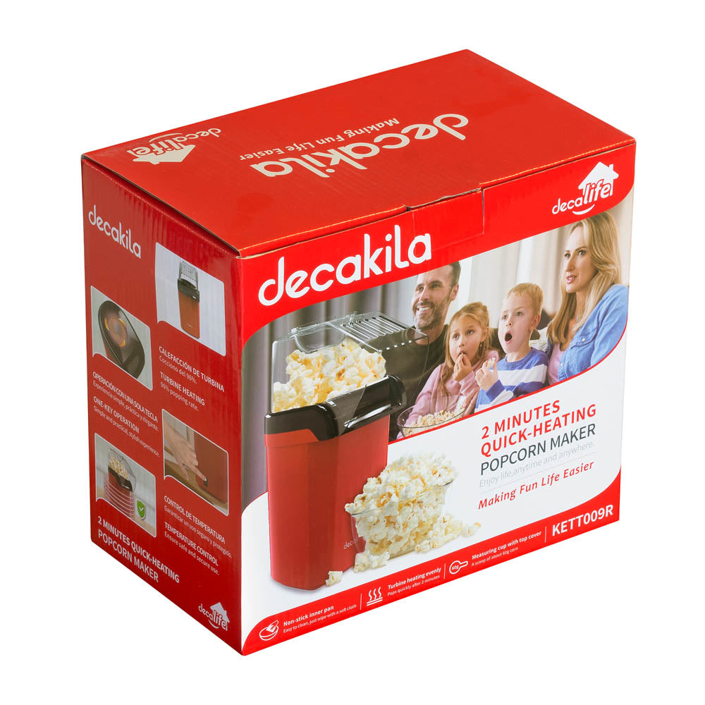 Машина за пуканки DECAKILA, 1200 W