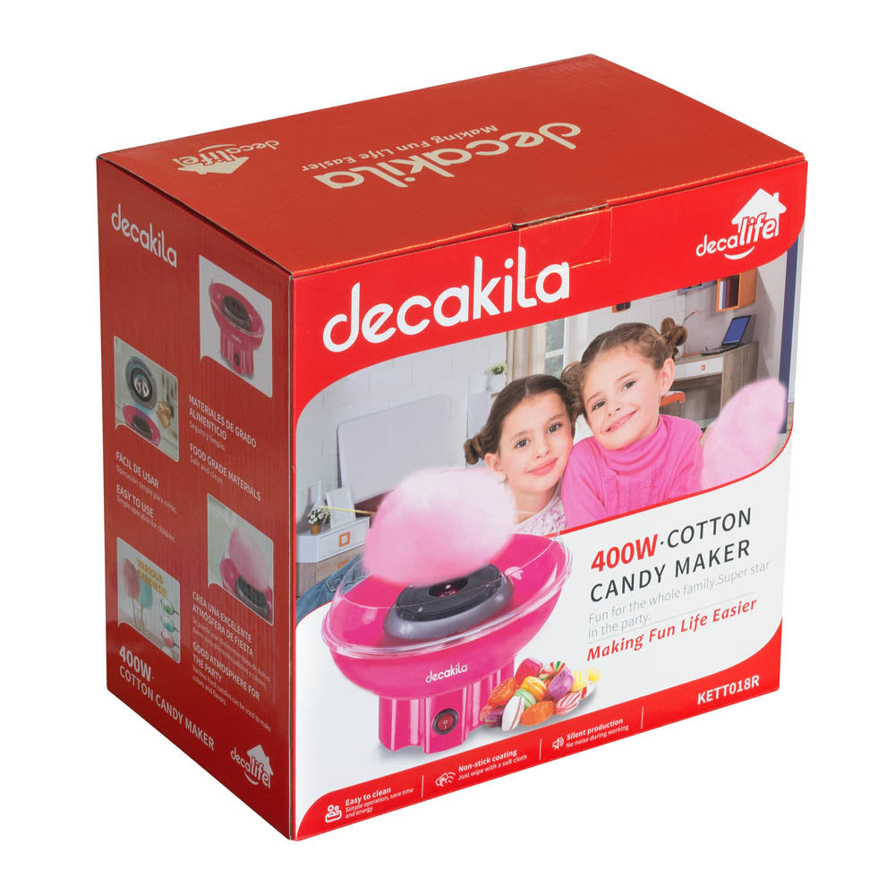 Машина за захарен памук DECAKILA, 400 W