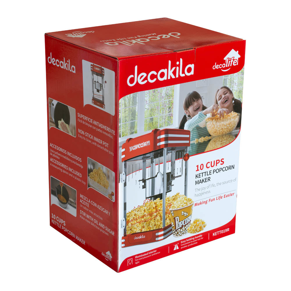 Машина за пуканки DECAKILA, 310 W