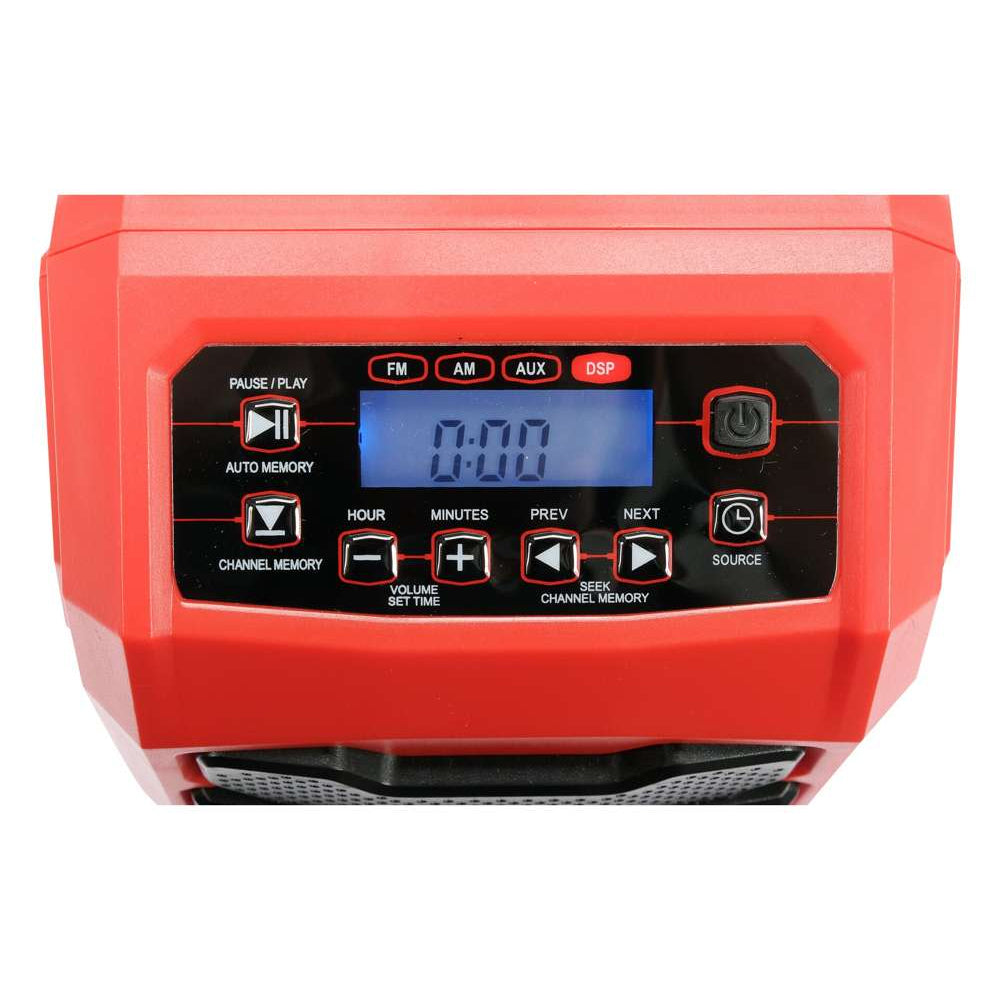 Радио YATO, 18V/220V, 3W, Bluetooth, AUX-IN, USB