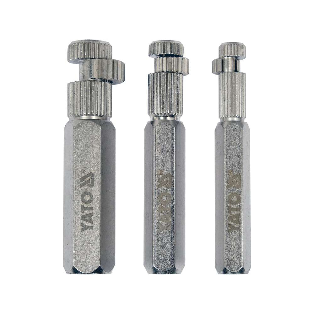 Комплект екстрактори за нипели YATO, 3/8", 1/2", 3/4"
