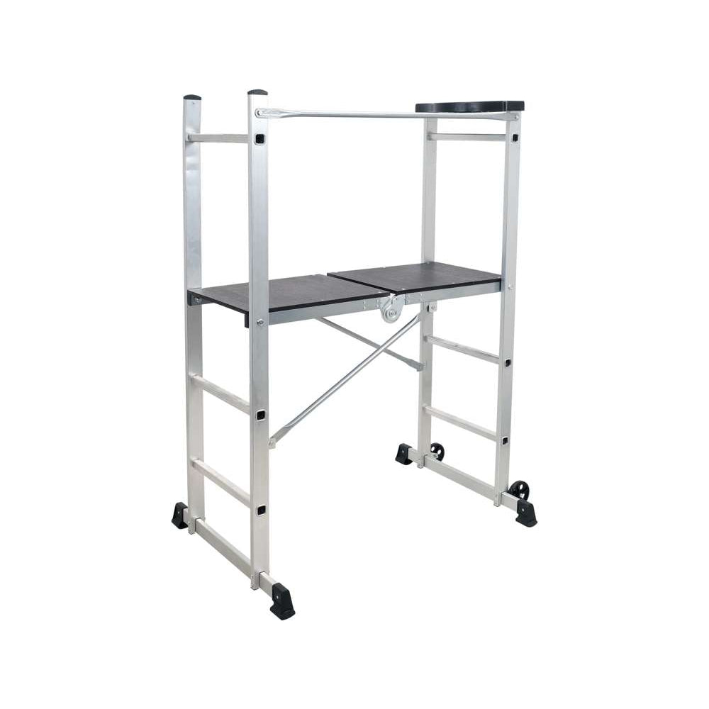 Сгъваемо скеле с платформа YATO, 150 кг, Al, GS/TUV
