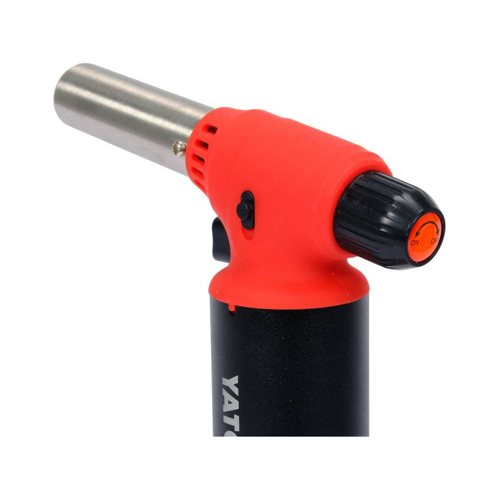 Газова мини горелка с пиезо запалване YATO, 1350°C, 0.4kW