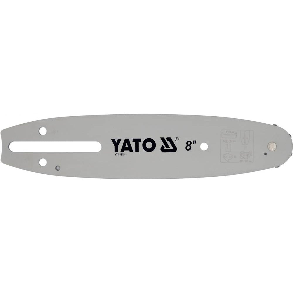 Шина за моторен трион YATO, P, 3/8", 1.1 мм, 8"