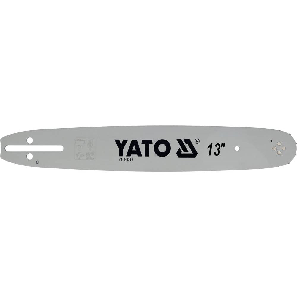 Шина за моторен трион YATO, U, 0.325", 1.3 мм, 13"