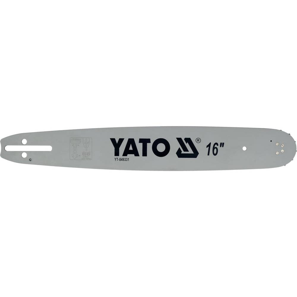 Шина за моторен трион YATO, U, 0.325", 1.3 мм, 16"