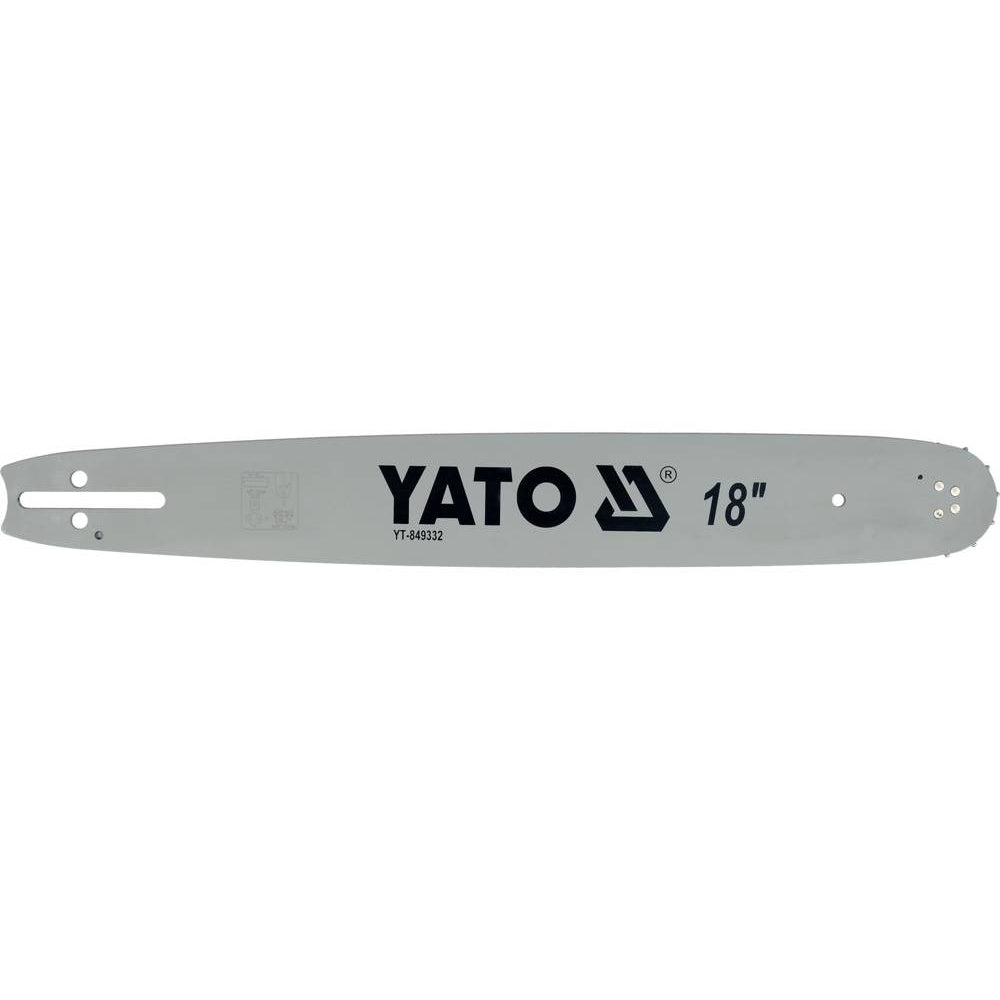 Шина за моторен трион YATO, U, 0.325", 1.3 мм, 18"
