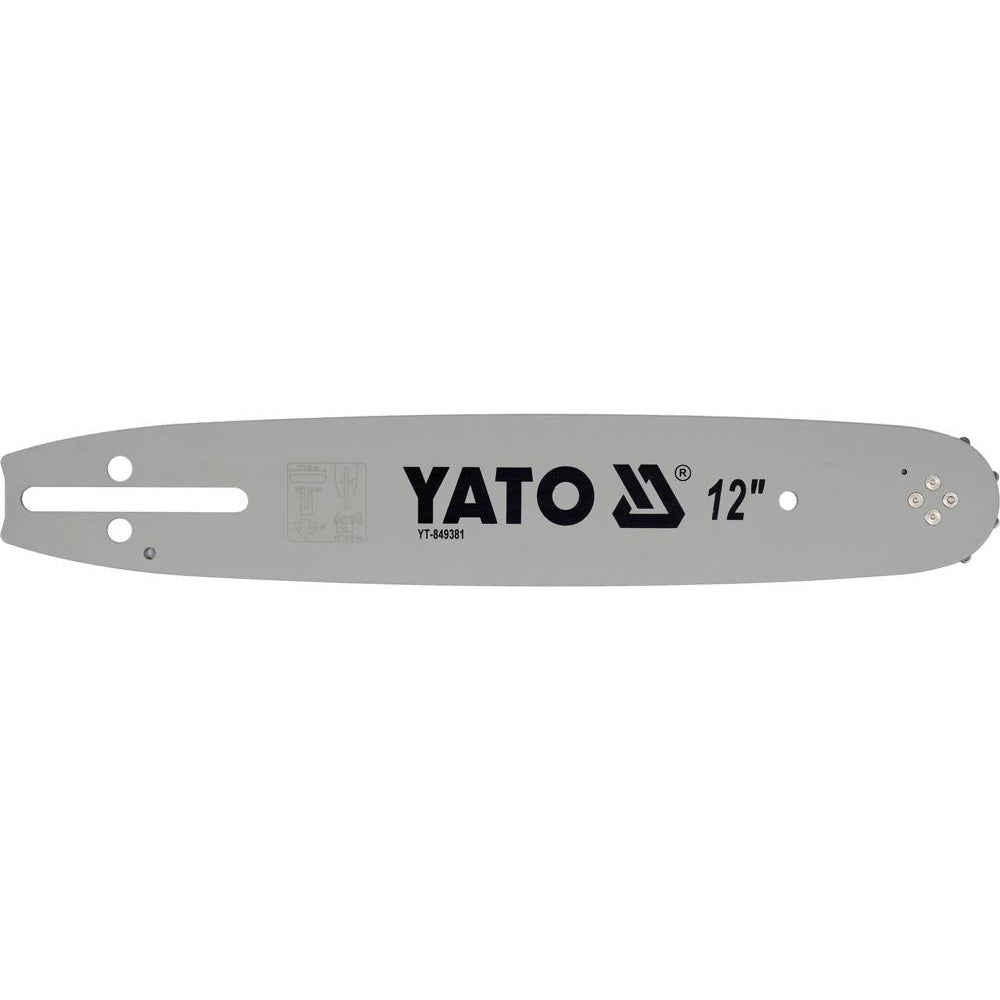 Шина за моторен трион YATO, U, 3/8", 1.3 мм, 12"