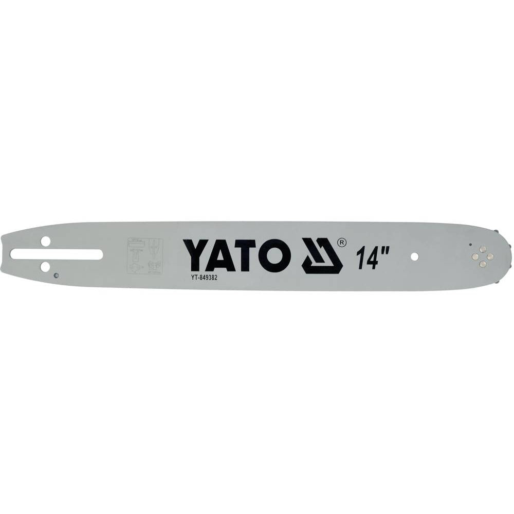 Шина за моторен трион YATO, U, 3/8", 1.3 мм, 14"