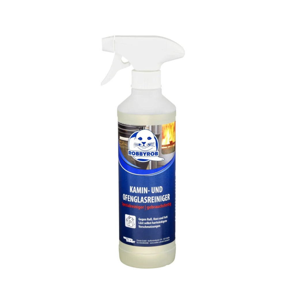 Препарат за почистване стъклата на камини и фурни ROBBYROB, спрей 500 ml