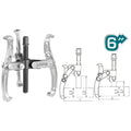 Скоба за лагери трираменна TOTAL INDUSTRIAL, 6"
