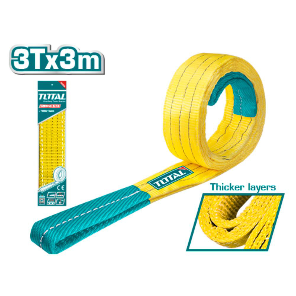 Сапан TOTAL, 2 уши, 3T, 3 м, жълт