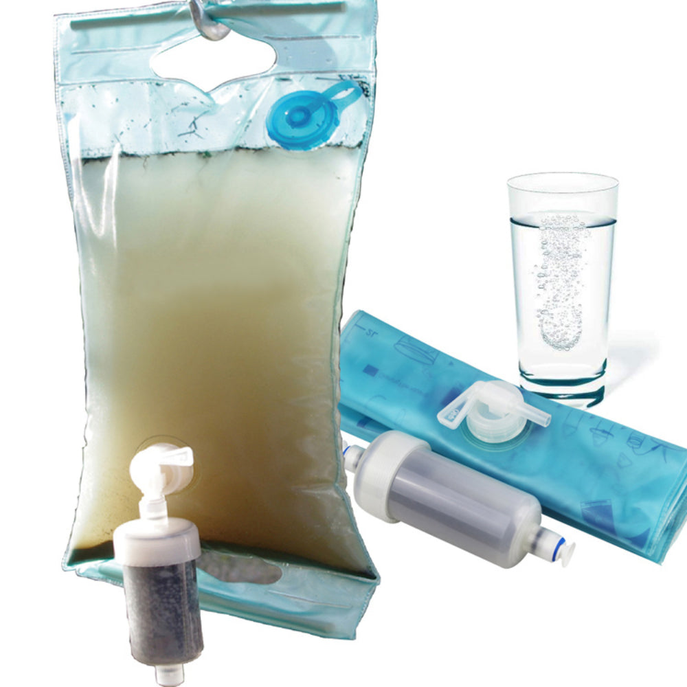 Къмпинг торба за пречистване на вода HIDROTEK, 10 L