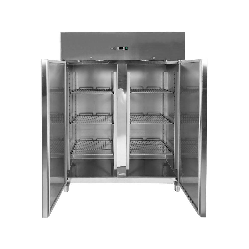 Хладилен шкаф, 2 врати, YATO, 440 W, 1300 L, -2 до +8 °C