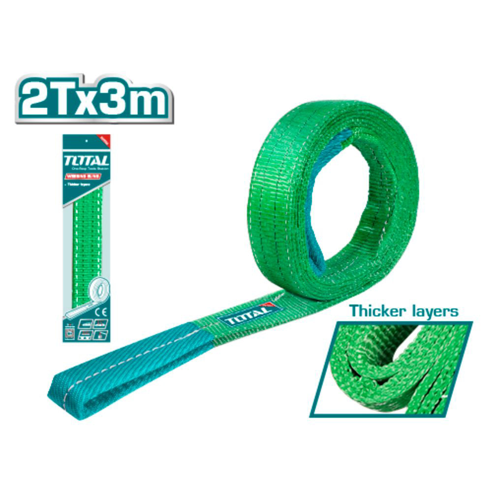 Сапан TOTAL, 2 уши, 2T, 3 м, зелен