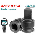 Преходник ударен TOTAL INDUSTRIAL, 3/4"(F) x 1"(M)